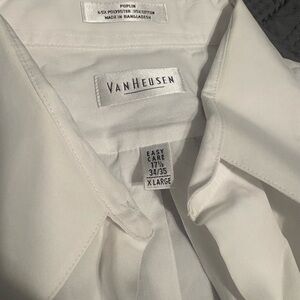 Van Heusen Ivory Poplin Shirt